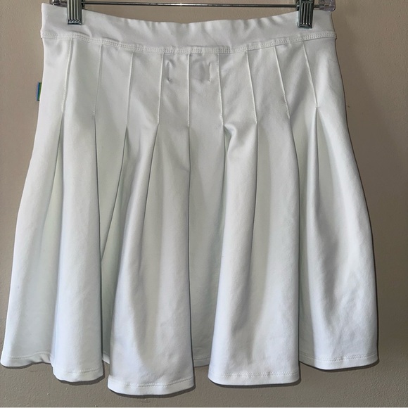 Hollister “Wear It With Pride” White Pleated Tennis Skirt Size: M - Picture 2 of 5
